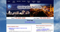 Desktop Screenshot of lasvegasfamilyimmigration.com